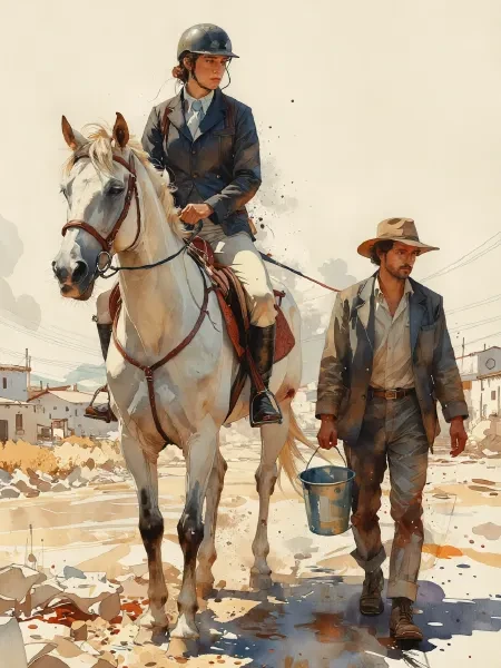 水彩画/水彩风景人物画风ZIT LoRA插图10 水彩画/水彩风景人物画风ZIT LoRA插图10