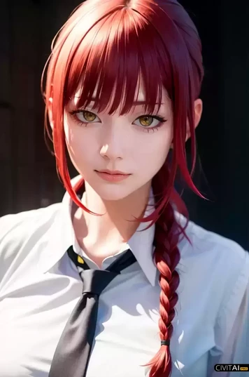 《电锯人》玛奇玛近距离肖像照