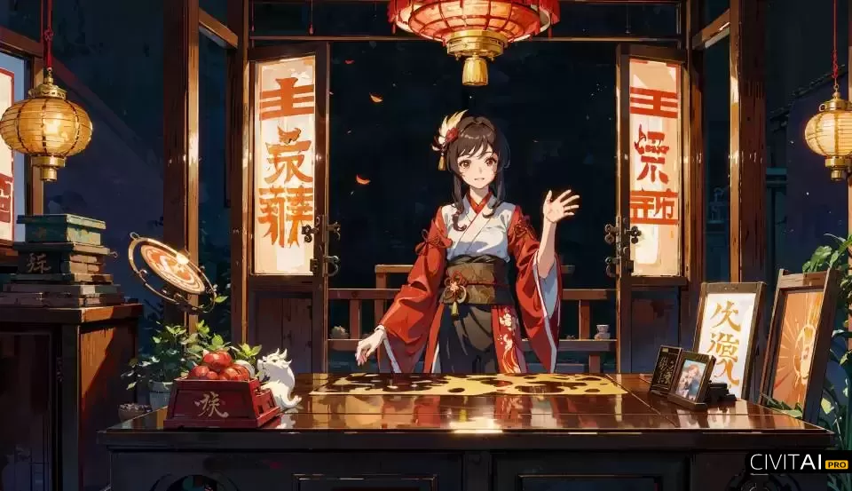 古代中国的家居场景