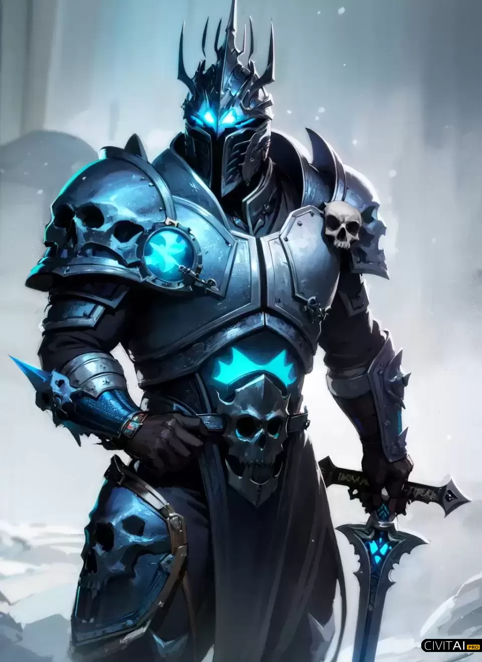 手握利剑的死亡骑士