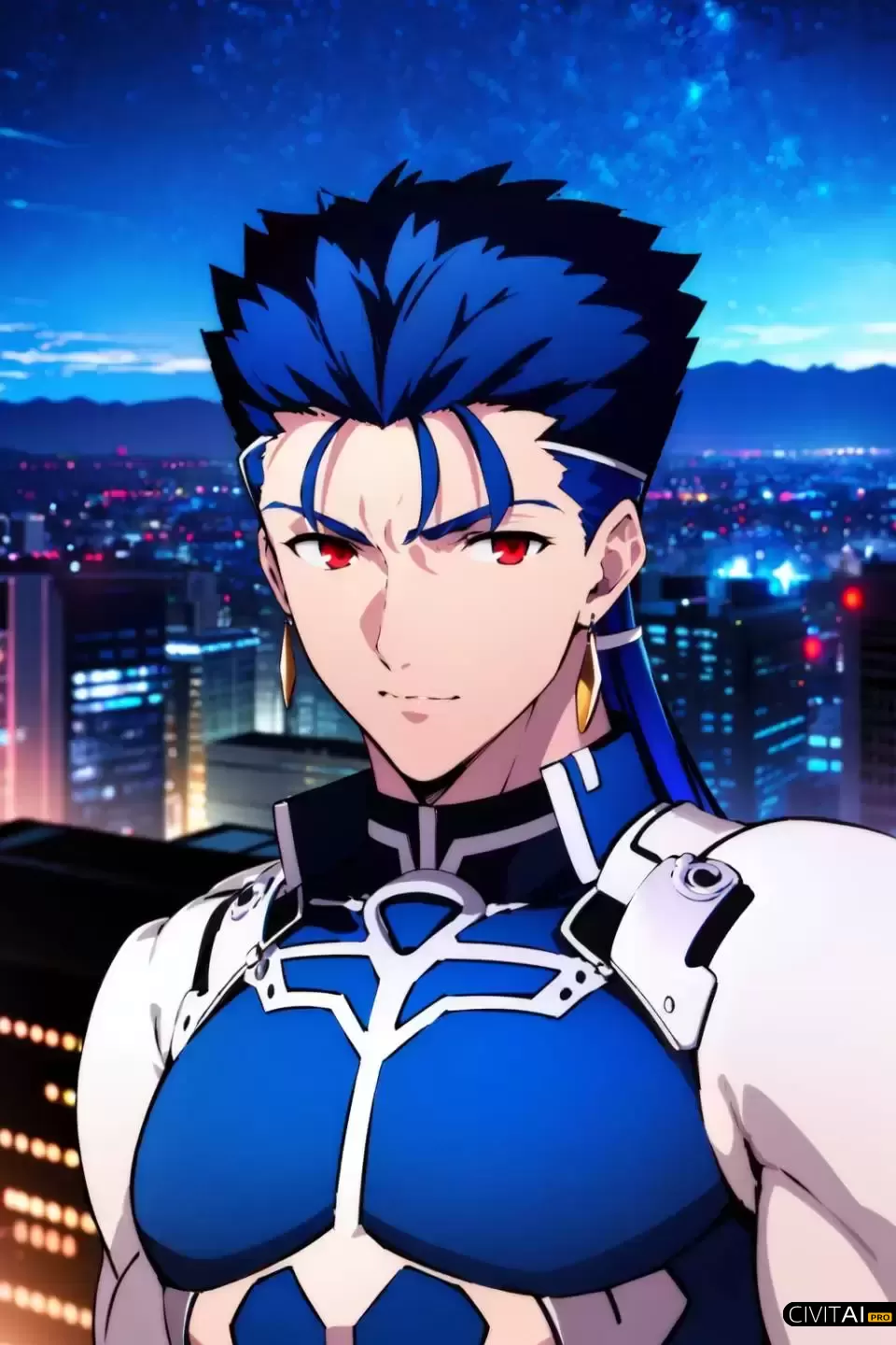 《Fate/Stay Night》库·丘林肖像