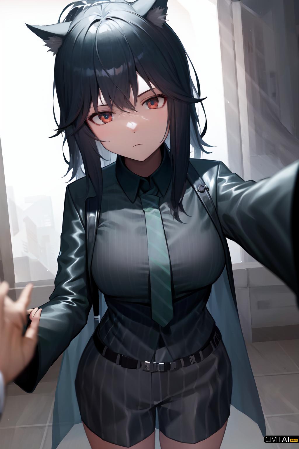 被壁咚/被按到墙上LoRA姿势模型插图4 被壁咚/被按到墙上LoRA姿势模型插图4