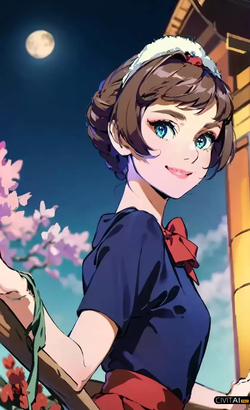 奇幻花海中微笑的奥黛丽赫本女神