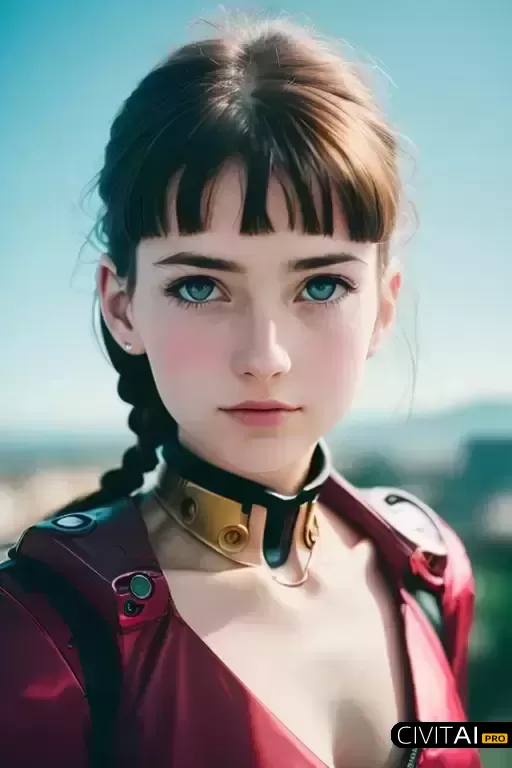 超写实之美：迷人面容的动感瞬间