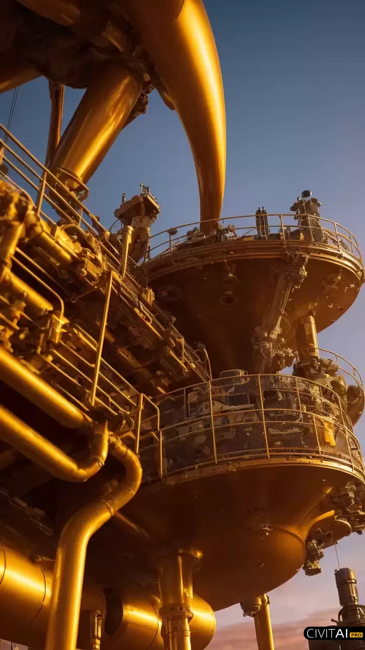 工厂建筑车辆船运输炼油厂机器