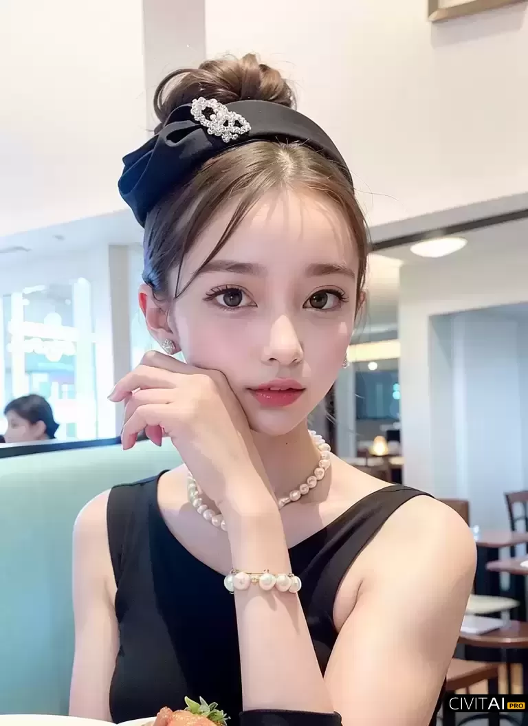 蒂凡尼早餐奥黛丽赫本珍珠项链女主