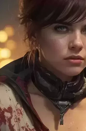 秘密实验室惨遭僵尸围攻的愤怒美女